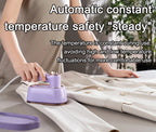 Handheld Vertical Garment Steamer Mini Travel Clothes Ironing Machine Fast-Heat Travelling Fabric Steam Iron Wet Cleaning Brush