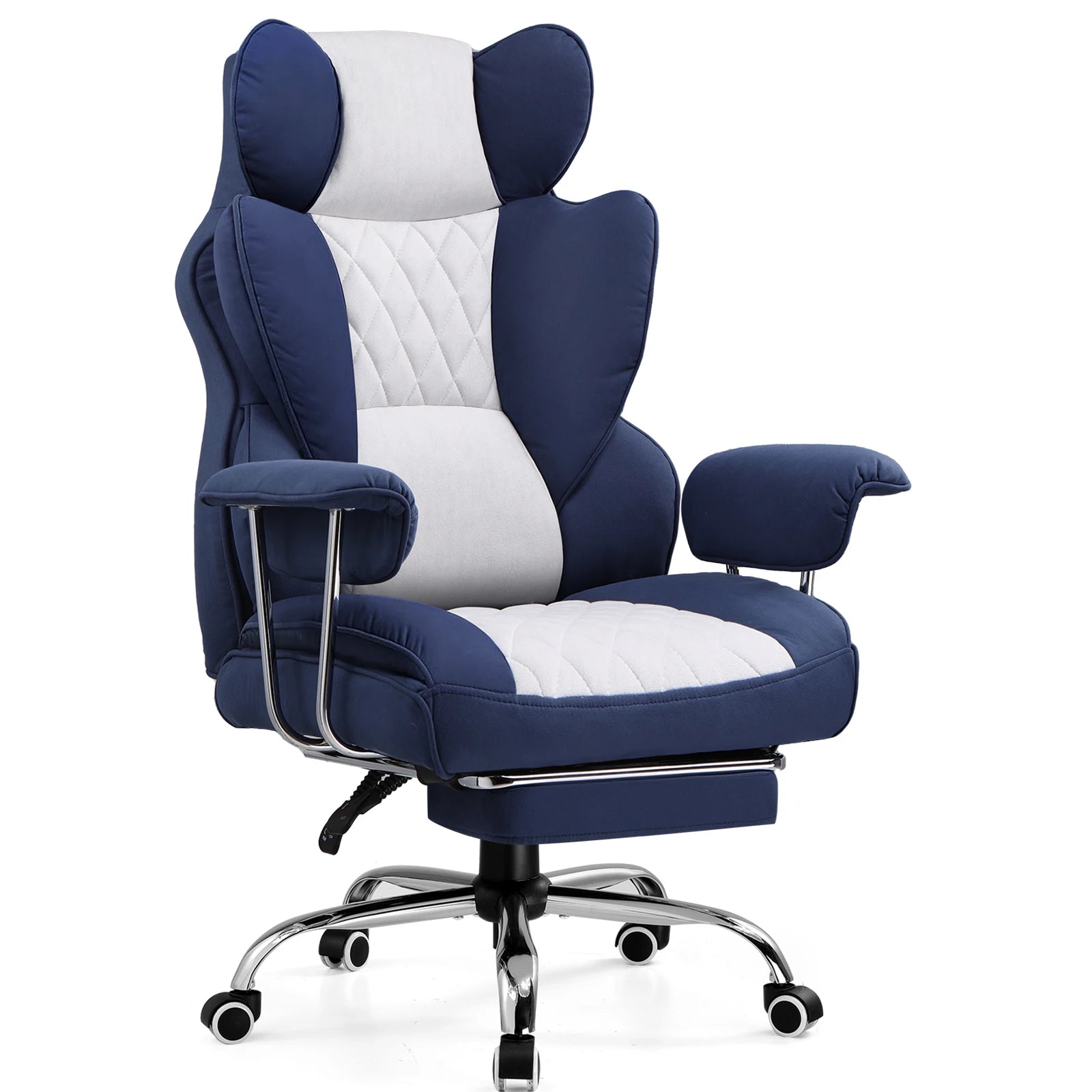 GTPLAYER Gaming chair office chair with pocket spring lumbar support, ergonomic and comfortable wide office computer chair