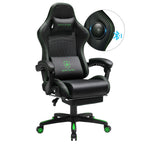 GTPLAYER Gaming chair Ergonomic Gaming armchair Desk chair PC Footrest loudspeaker Music Office chair up to 150kg