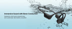 DOOGEE BoneBeat Swim Bone Conduction Headphones IP68 Waterproof Swimming Open Earphones Bluetooth 5.4 Wireless Headphone 7H Life