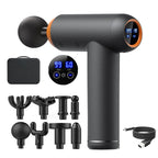 99 Gears Massage Gun Smart Hit Fascia Gun Electric Neck Massager Tool for Body Massage Relaxation Fitness Muscle Pain Relief