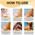 Beauty Self Tanner Mousse - Natural & Organic Ingredients , Dark Fake Tan , Sunless Tanner Clear & Non Toxic Tanning Foam