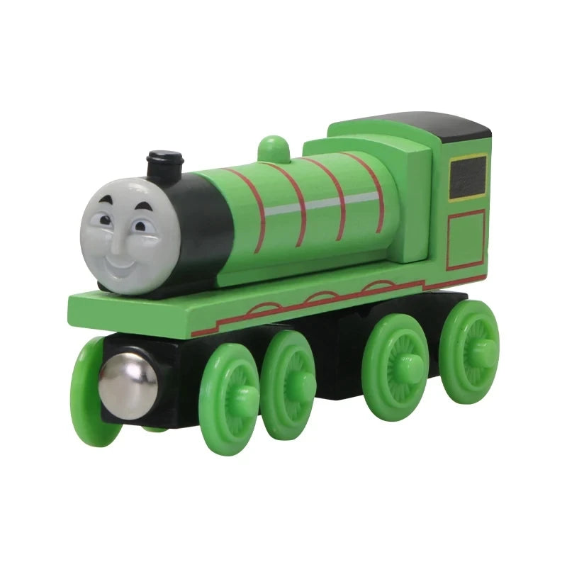 Thomas and Friends Wooden Trains Thomas Edward Percy Gorden Handel Molley Model Toy Magnetic Rail Train Toys for Boys Kids Gifts