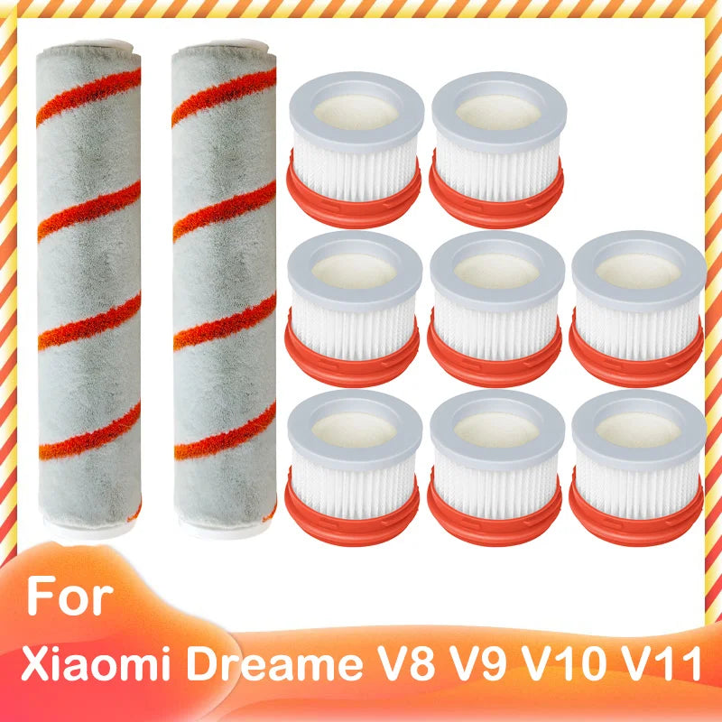 Compatible for Xiaomi Dreame V9  V10 V11 V8 V9B V9P XR Accessories Main Brush HEPA Filter Wireless Handheld Parts