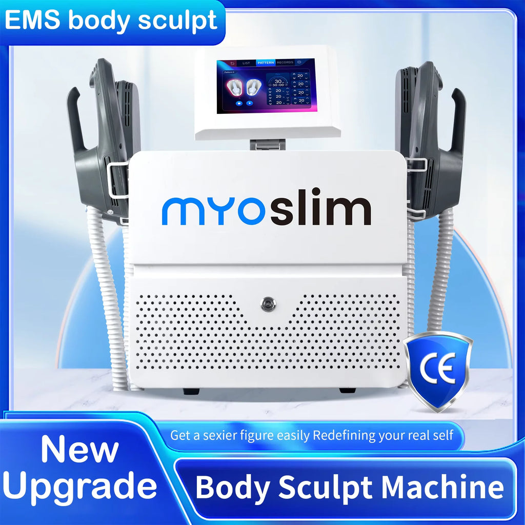 Newest Myoslim Neo RF EMS Body Sculpting Butt Lift EMS Machine 6500W HI-EMT Muscle Stimulator Body Shaping Massage Equipment