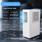 Portable Air Conditioner Mobile Air Cooler Dehumidifier With 24H Timer Remote Control EU Plug For Office Bedroom