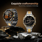 Blackview W90 Pro Smartwatch 1.43" AMOLED Display,Bluetooth Calling,Heart Rate Monitor, 900mAh/ 20Days Standby,Men's Smartwatch