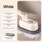 Handheld Vertical Garment Steamer Mini Travel Clothes Ironing Machine Fast-Heat Travelling Fabric Steam Iron Wet Cleaning Brush