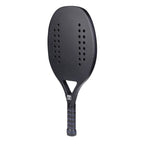 Full Carbon 3K Fiber Beach Tennis Racket Rough Surface Professional Racquet for Men and Women with Protective Bag Cover