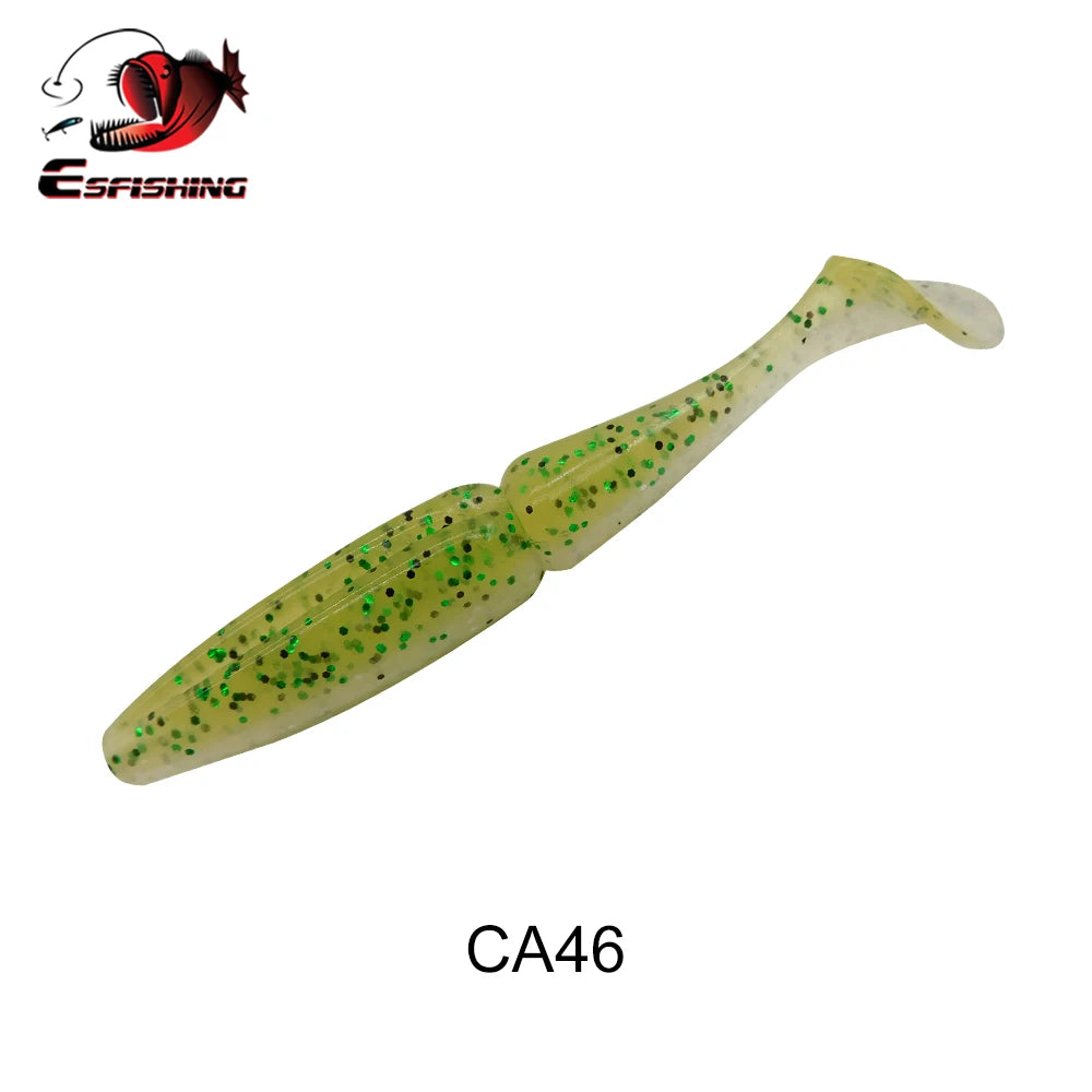 ESFISHING Fishing Lure Easy Shiner 100mm125mm155mm 200mm pesca isca artificial Silicone Bait Leurre Souple pike bass