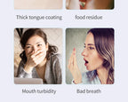 Y-Kelin Sales Silicone Tongue Scraper Brush Cleaning  Food Grade Single Oral Care To Keep Fresh Breath 3Color Pack No.1