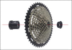 Bicycle Micro Spline Freehub MTB Road Bike Hubs Converters End Cap Adapter 11/12 Speed MS HG DT Hub Body Driver for XD DT240/350