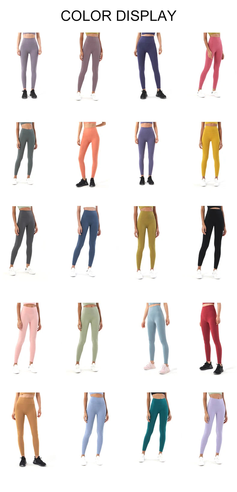 SOISOU Nylon Yoga Pants Gym Leggings Women Girl Fitness Soft Tights High Waist Elastic Breathable No T Line Sports Pants