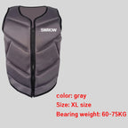Neoprene life jacket the fishing vest water jacket sport adult children life vest clothes swim skating ski rescue boats drifting