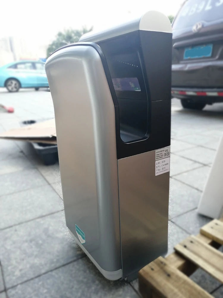 High Speed Hand Dryer Fully Automatic Induction Hand Dryer Hotel Hand Blowing Dual Motor Jet Quick Hand Dryer 2000W