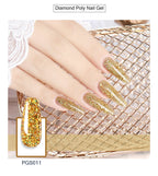 Nail Set With Nail Lamp Nail Dryer Nail Drill Machine Manicure Set Kit Poly Nail Gel Kit Polish Set Soak-off Nail Art Tools Sets