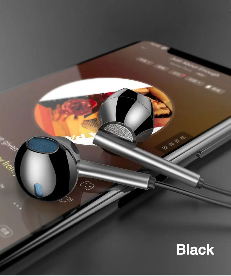 EARDECO 8 Cores Wired Headphones Earphones Bass In-ear Headphone with Mic Earphone Earbuds Mobile Phone Headset Dynamic Stereo