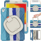 For IPad 7th 8th 9th 10.2 10th Gen Air 2 3 4 5 10.9 Mini 6 9.7 Pro 11 12.9 2022 Case Rotation Handle Stand Kids Shockproof Cover (Copy)