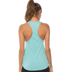 WANAYOU Sleeveless Yoga Shirts Women Quick Dry Running Sports Tank Top Sleeveless Fitness Gym Workout Top Yoga Vest