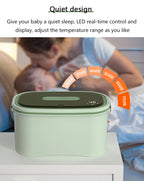 DMWD Household Wet Wipes Heaters Electric Baby Wet Tissue Warmer Portable Heating box Wet Towel Dispenser Thermostat 45-55℃ 220