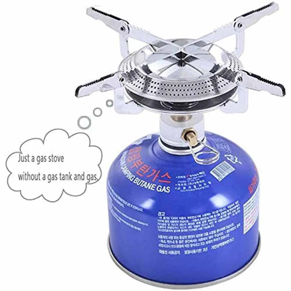Windproof Camping Gas Stove Portable Foldable Backpack Electronic Stove Head Outdoor Cooking Picnic HikingMountaineering Camping Secondary image