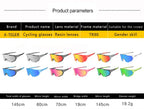 X-TIGER Cycling Glasses Polarized Glasses Bike Eyewear Sports Men's Photochromic Sunglasses MTB Road Bicycle Goggles 3/5 Lens