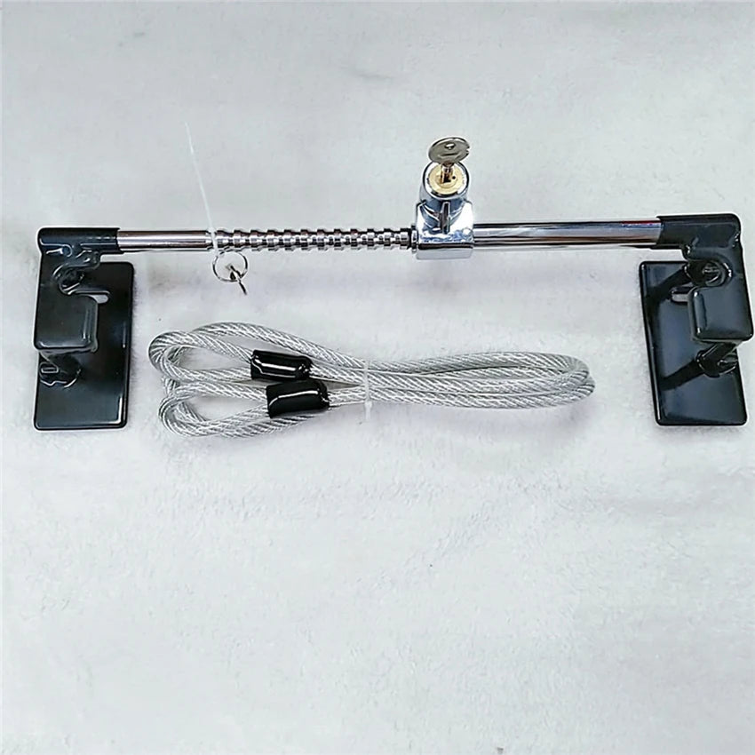 Laptop Lock Universal Notebook Keyed Security Cable Lock, 2 Keys, for Laptops without Keyholes, Laptop Cable Lock