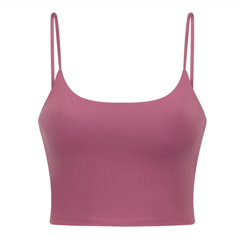 Women's Longline Sports Bra Wirefree Padded