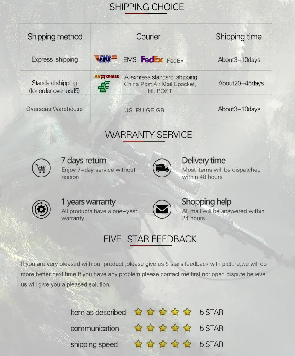 4-12x50 Scope Illuminated Rangefinder Reticle Rifle Holographic 4 Reticle Sight 20mm Red Grenn Laser For Hunting