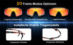 X-TIGER Cycling Glasses UV400 Photochromic Cycling Sunglasses Sports Polarized Men's Sunglasses MTB Racing Bike Glasses Eyewear