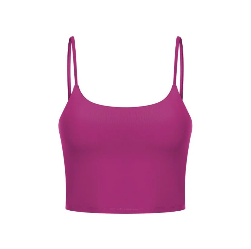 Women's Longline Sports Bra Wirefree Padded