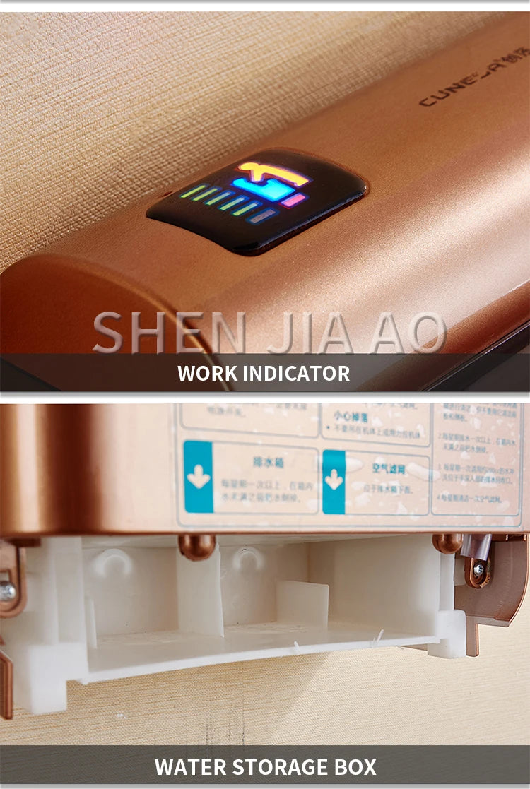 High Speed Hand Dryer Fully Automatic Induction Hand Dryer Hotel Hand Blowing Dual Motor Jet Quick Hand Dryer 2000W