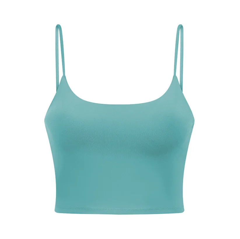 Women's Longline Sports Bra Wirefree Padded