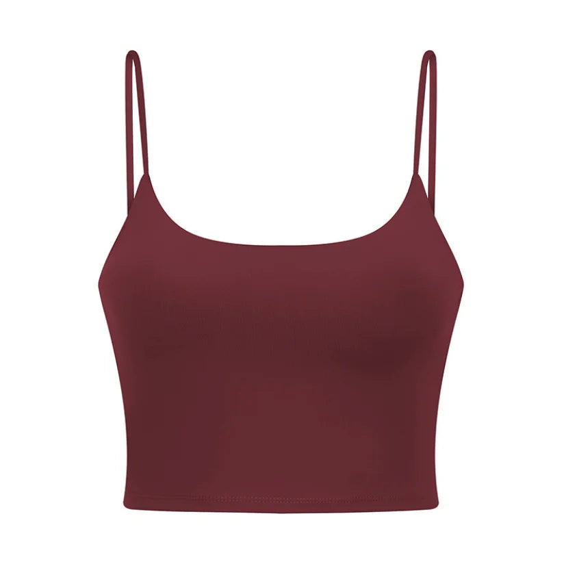Women's Longline Sports Bra Wirefree Padded
