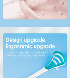 Y-Kelin Sales Silicone Tongue Scraper Brush Cleaning  Food Grade Single Oral Care To Keep Fresh Breath 3Color Pack No.1