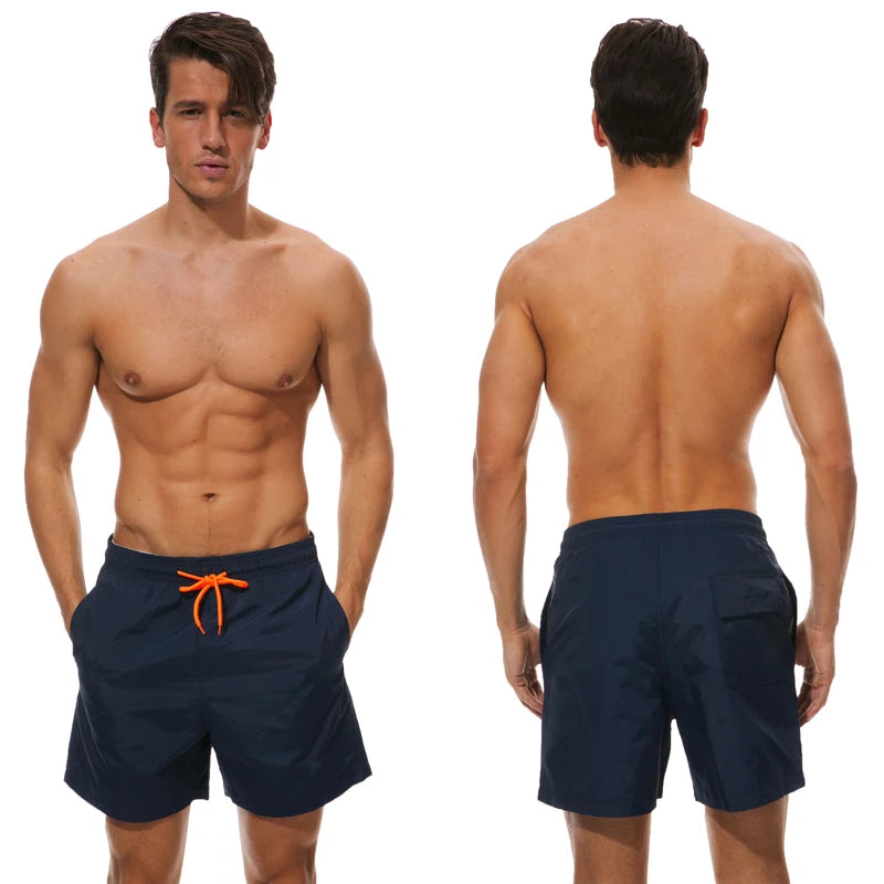 DATIFER Men's Beach Short Surfing Maillot De Bain Sport Man Board Shorts Bermuda Swimwear Secondary image