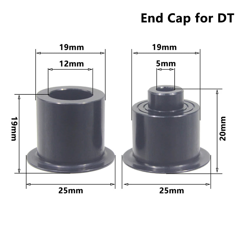 Bicycle Micro Spline Freehub MTB Road Bike Hubs Converters End Cap Adapter 11/12 Speed MS HG DT Hub Body Driver for XD DT240/350