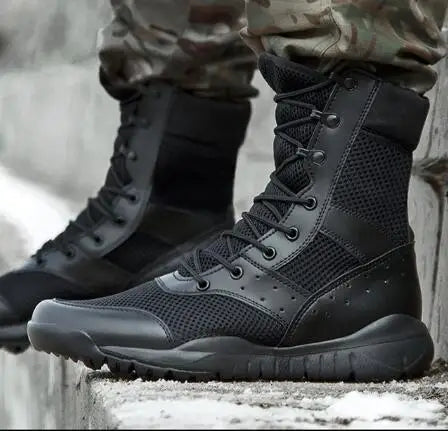 34 49 Size Men Women Ultrallight Outdoor Climbing Shoes Training Boots Summer Breathable Mesh Hiking Desert Boot