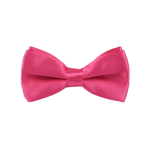 HUISHI 34 Colors Solid Fashion Bowties Groom Kids Formal Colourful Children Cravat Green Marriage Butterfly Wedding Bow ties