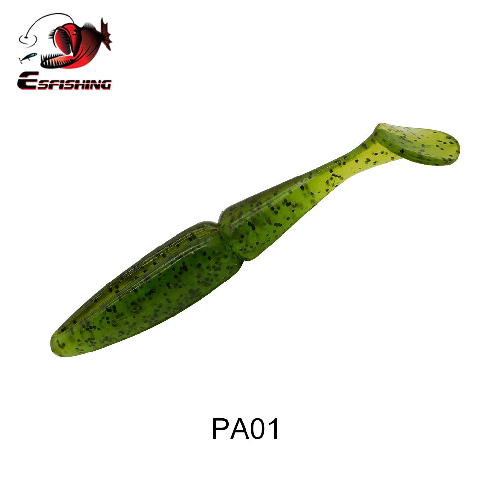 ESFISHING Fishing Lure Easy Shiner 100mm125mm155mm 200mm pesca isca artificial Silicone Bait Leurre Souple pike bass