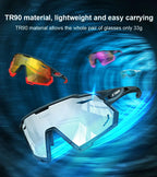 X-TIGER Cycling Glasses UV400 Photochromic Cycling Sunglasses Sports Polarized Men's Sunglasses MTB Racing Bike Glasses Eyewear