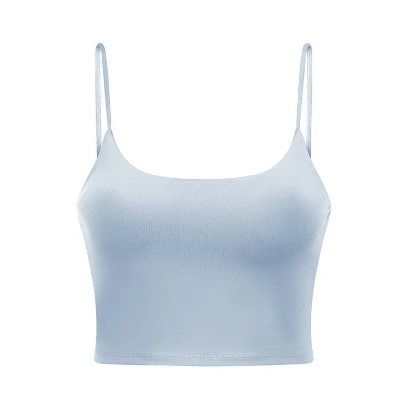 Women's Longline Sports Bra Wirefree Padded