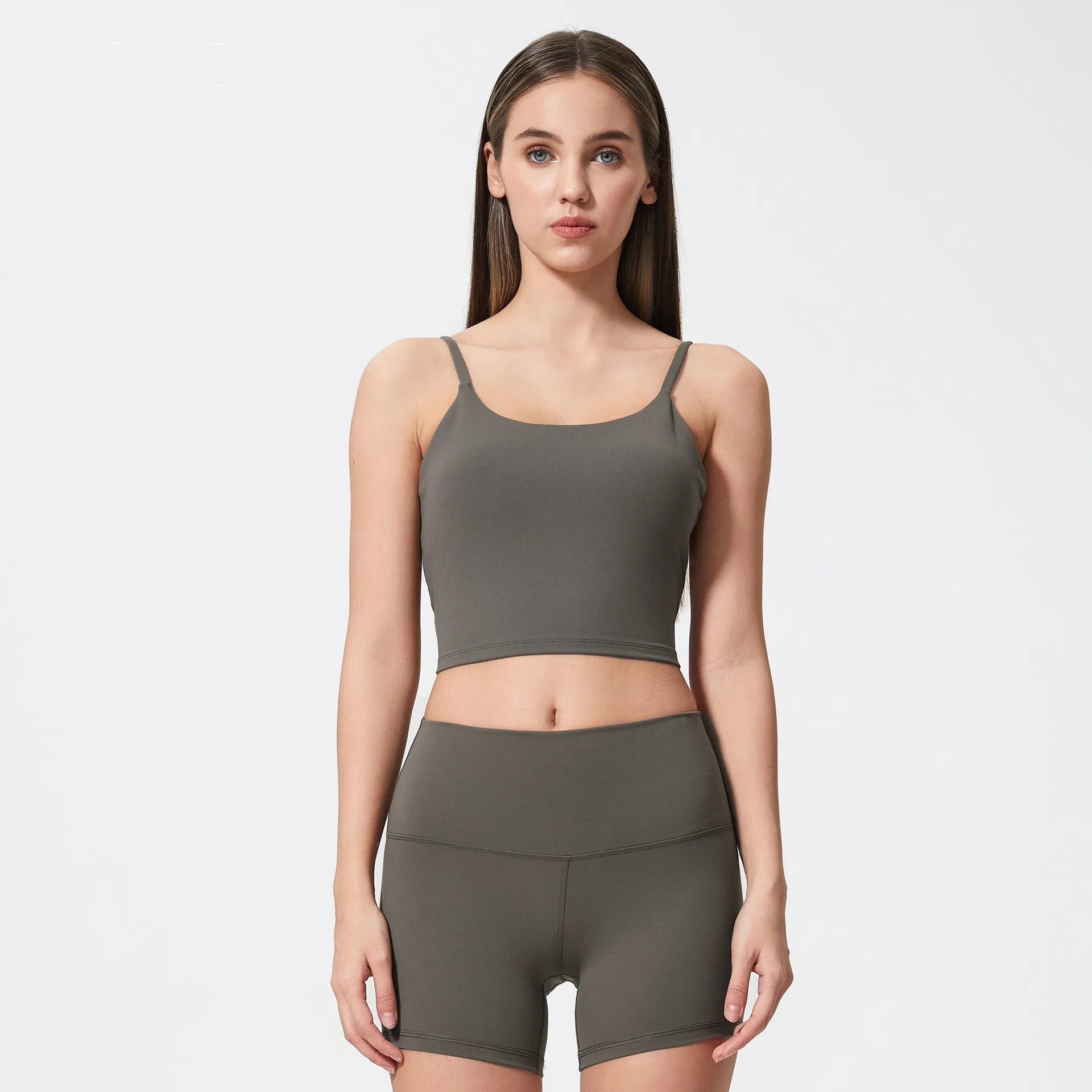 Women's Longline Sports Bra Wirefree Padded