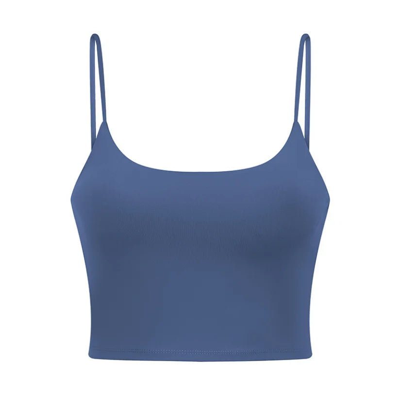 Women's Longline Sports Bra Wirefree Padded