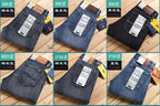 Su Lee Men's Jeans Spring and Summer New Straight Loose Business Elastic Versatile Long Pants Men's Cross-Border Men's Pants