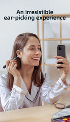 Wireless Ear Wax Removal With Camera Rechargeable Ear Cleaner HD Check Camera with Ear Spoon Set Canal Clean