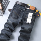 Su Lee Men's Jeans Spring and Summer New Straight Loose Business Elastic Versatile Long Pants Men's Cross-Border Men's Pants