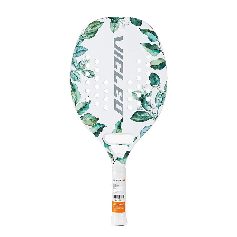 Kawasaki Beach Tennis Racket Carbon Fiber Soft Face Tennis  Paddle  Racquet with Protective Bag Cover