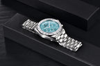 New PAGANI DESIGN Moon Men Watch Retro Luxury Quartz Watches For Men Stainless steel Sport waterproof Chronograph Man+With BOX