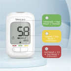 Sinocare Safe AQ pro Ⅰ Blood Glucose Meter Glucometer Kit Diabetes Tester Medical Blood Sugar Meter or Only Test Strips Lancets